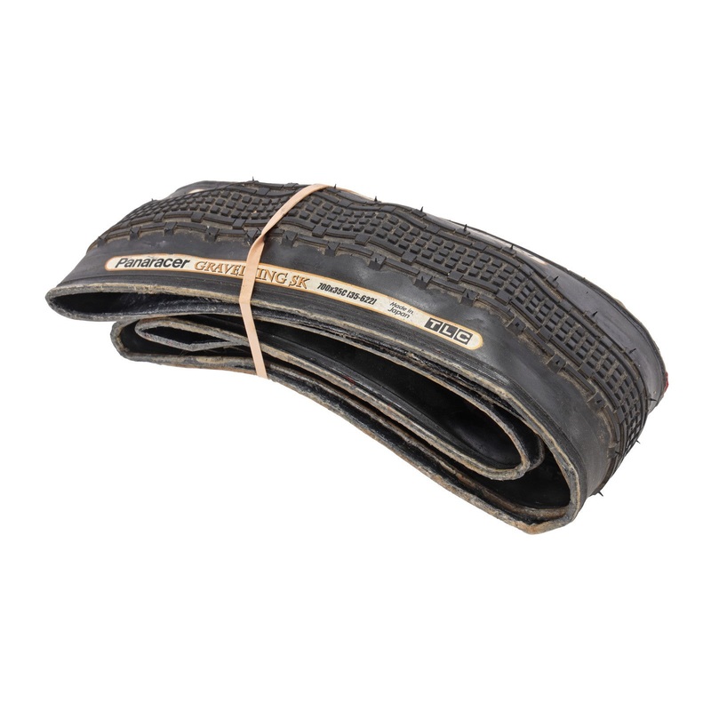 Panaracer GravelKing SK Tubeless Gravel Bike Tire 700 x 35c Black TLC CX Road
