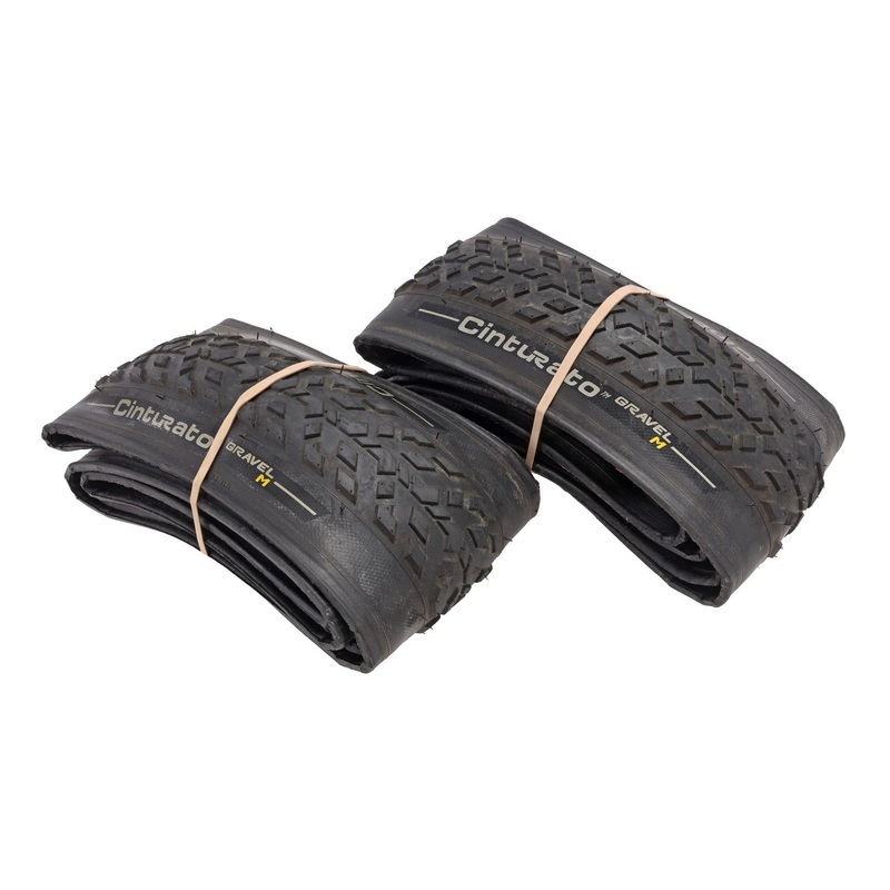 Pirelli Cinturato Gravel M Standard Tubeless Tire PAIR 650b x45c BLACK Adventure