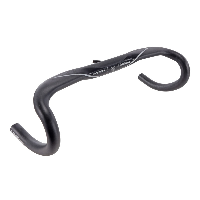 Vision TriMax Alloy Aero Drop Road Bike Handlebar 31.8 x 42cm Gravel Cyclocross