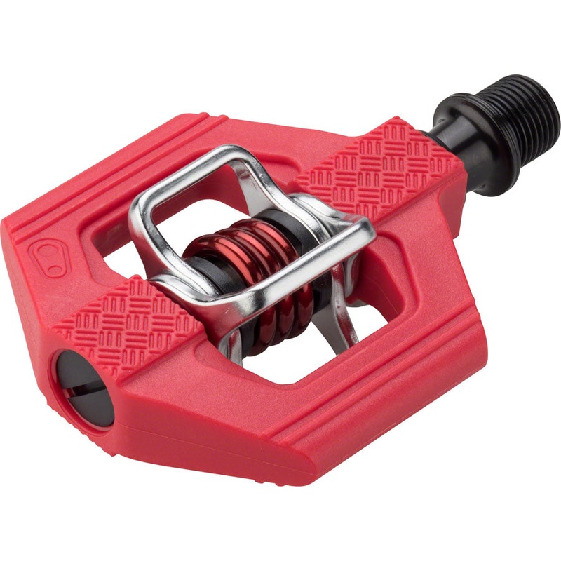 Crankbrothers Candy 1 Pedals – Dual Sided Clipless Platform Composite 9/16″ Red