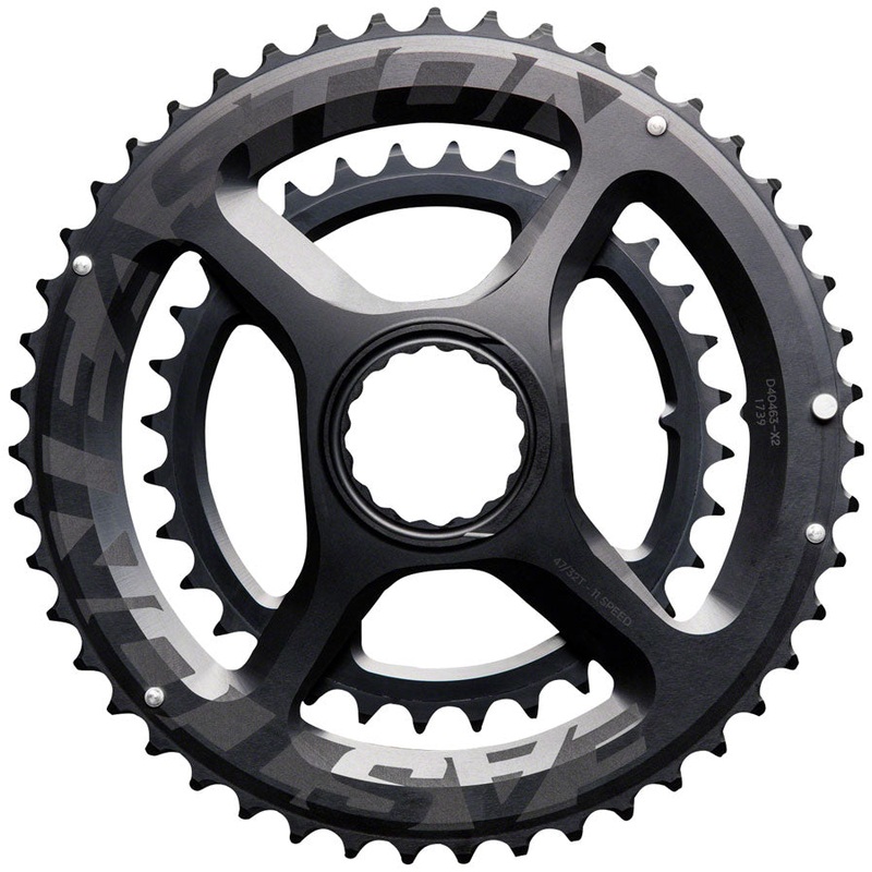 Easton CINCH Spider and Chainring Assembly – 46/36t 11-Speed Black