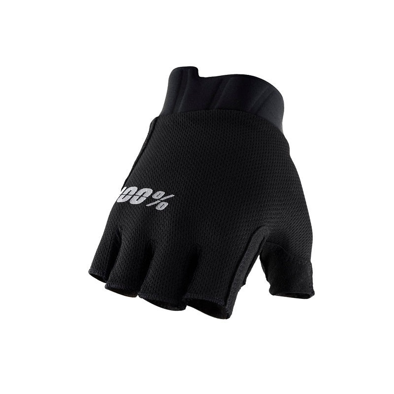 100% Exceeda Short Finger Gloves (Clearance) Black S