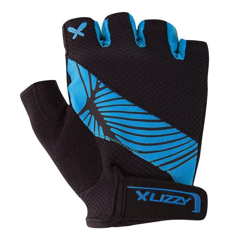 LIZZARD Swerve Ladies Gloves Black/Cyan S