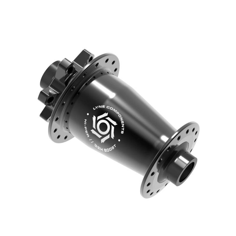 LYNE Hi-per Front Hub Black 28H